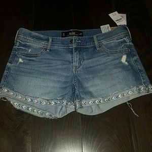 Hollister Denim midi short sz 5